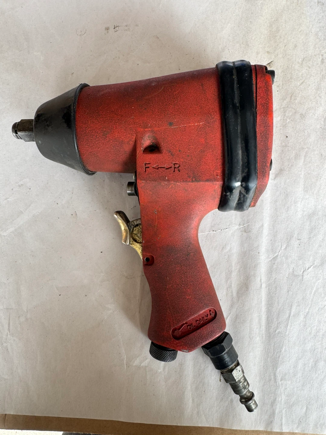 Red Air Impact Wrench