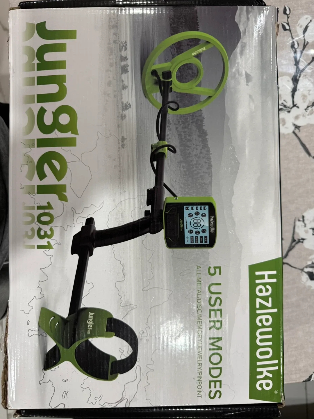 Brand New Hazlewolke Jungler 1031 Metal Detector image indicator(6)