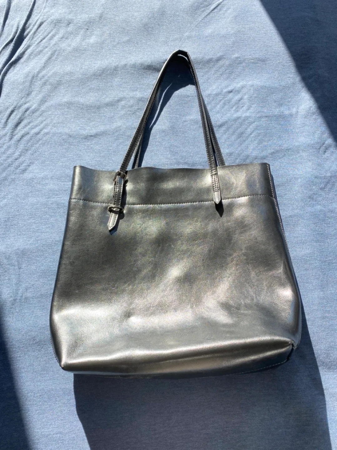 Tote Bag - Metallic Black thumbnail