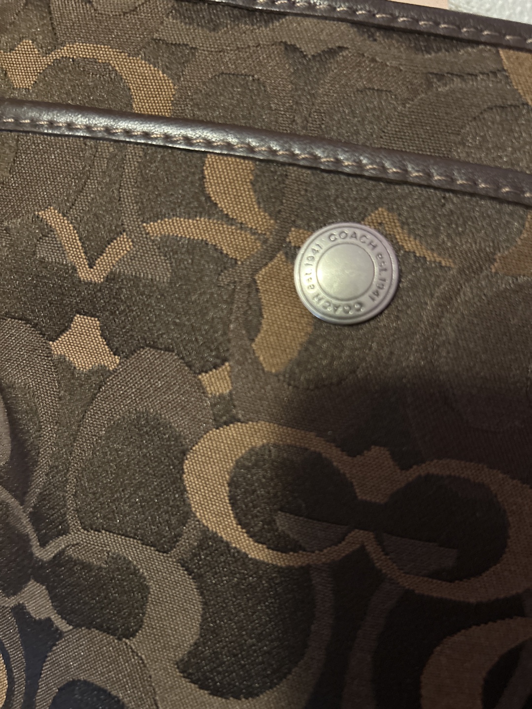 Coach Brown Crossbody Bag - photo 3