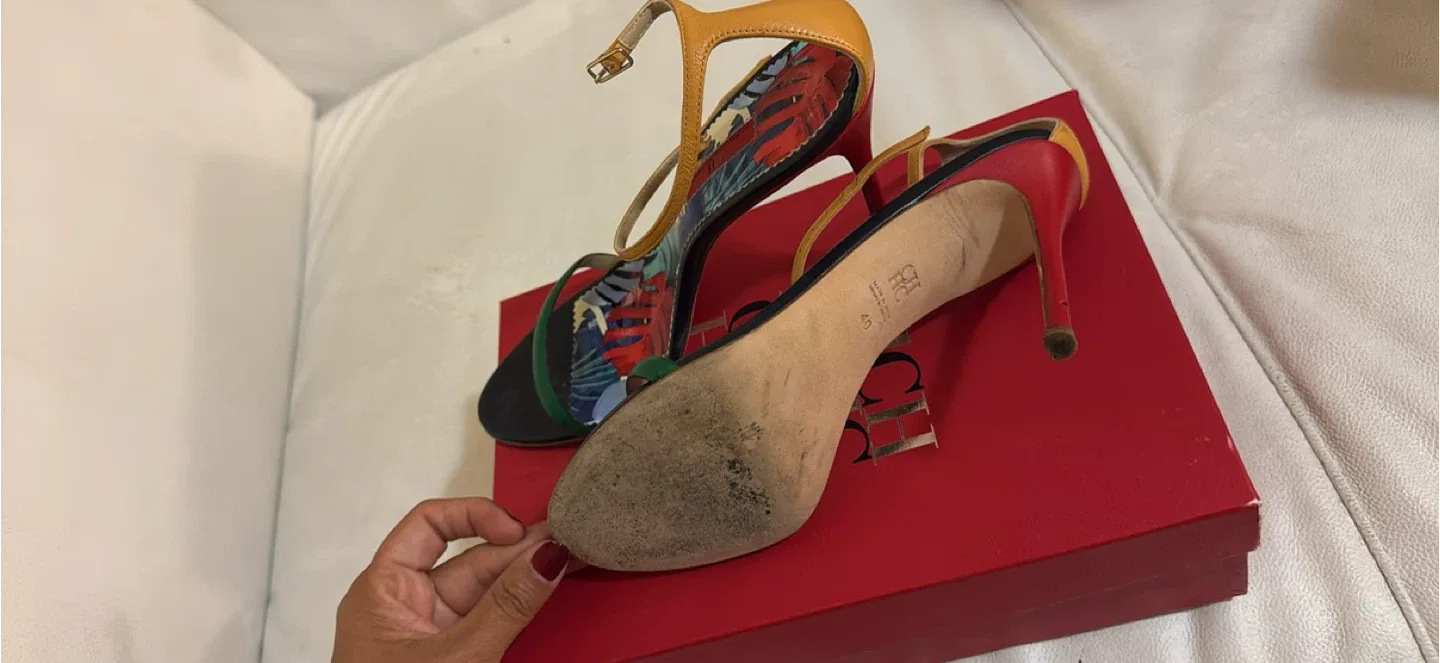 Carolina Herrera Multicolor Heels - Size 40 image indicator(3)