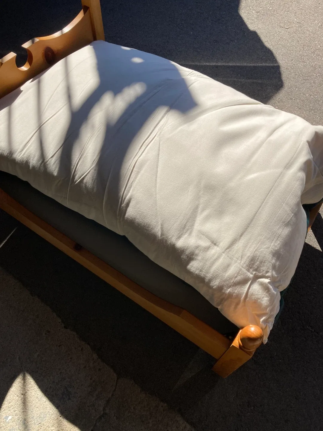 Wooden Dog Bed with Cushion image indicator(6)