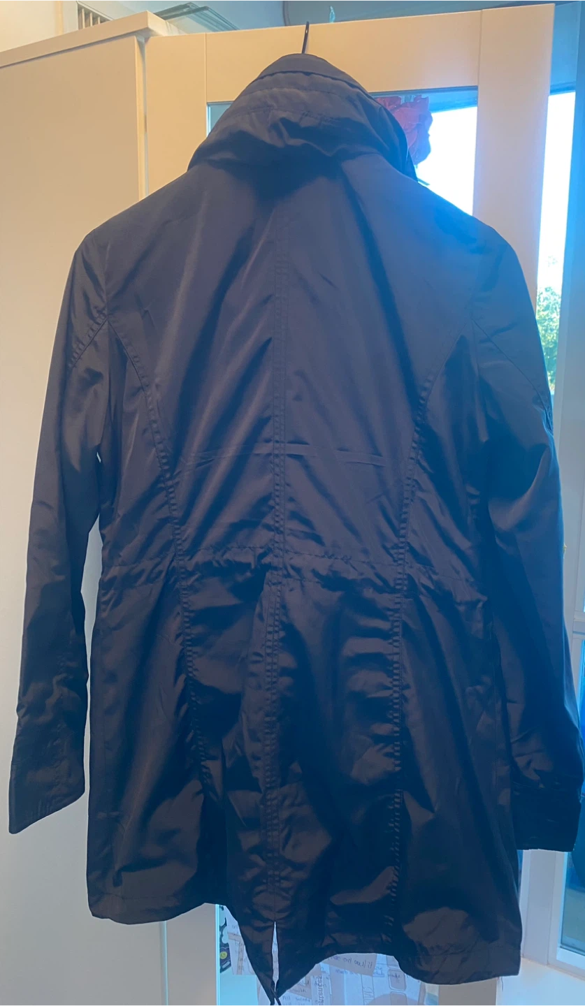 Michael Kors Black Hooded Rain Jacket - photo 2