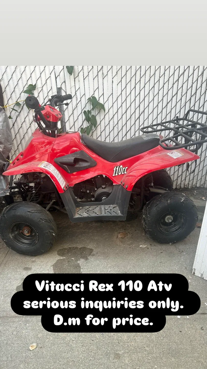 Vitacci Rex 110 Kids ATV - Red image indicator(3)