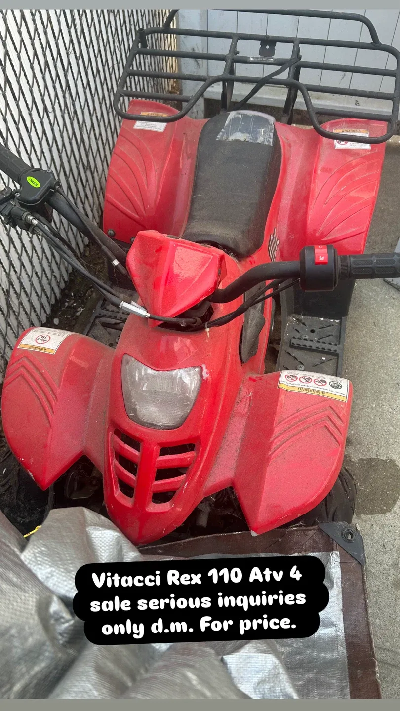 Vitacci Rex 110 Kids ATV - Red image indicator(2)