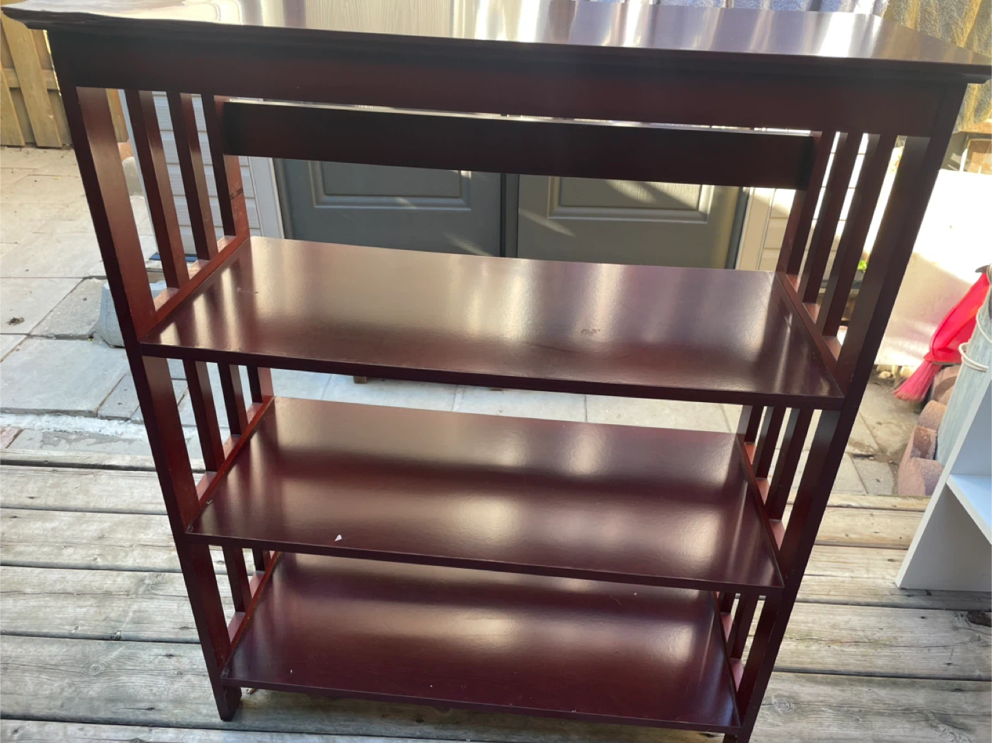 Brown Wooden Shelf - photo 2