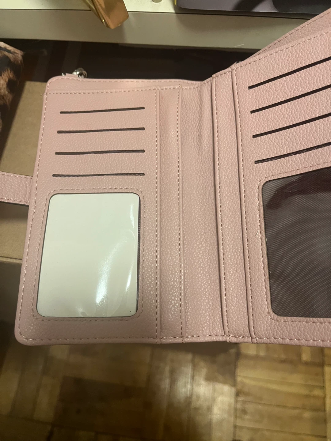 Pink Crossbody Cell Phone Wallet - photo 2