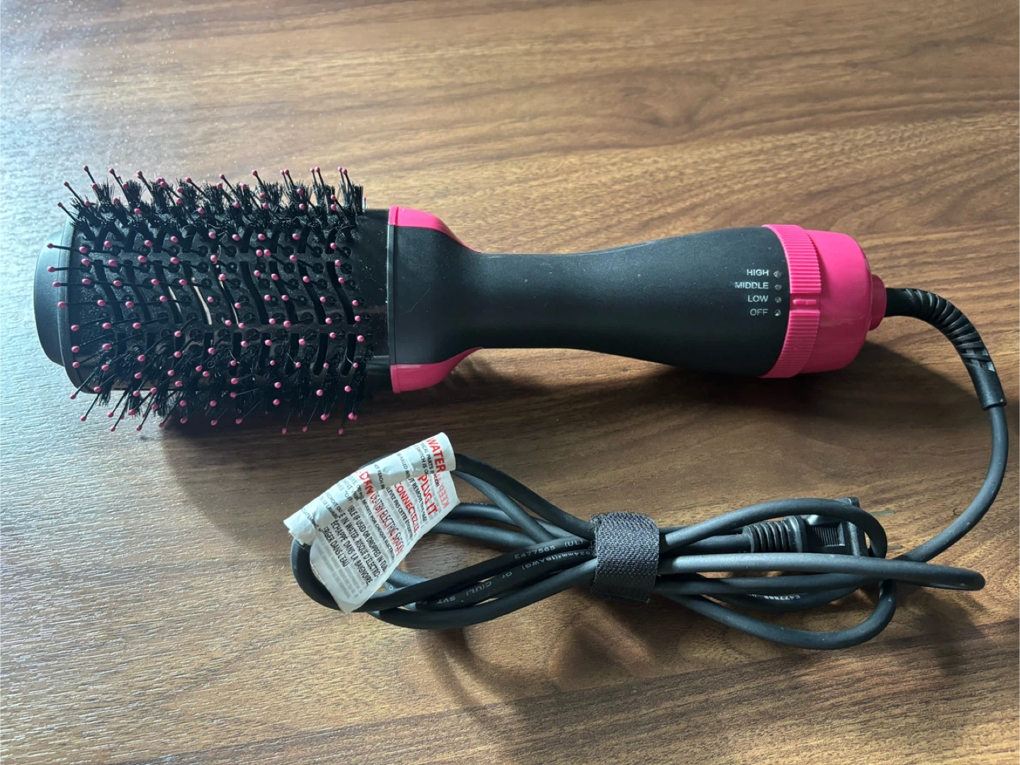Hair Styler & Volumizer Hot Air Brush