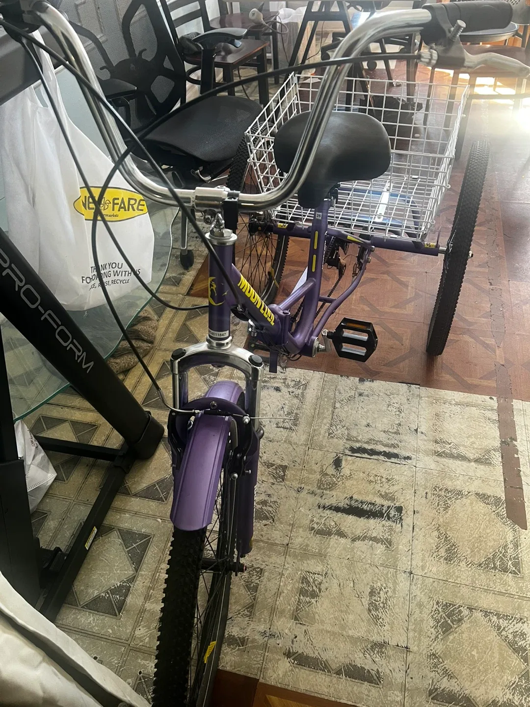 Moon Cool MC Folding Adult Trike - Purple image indicator(2)