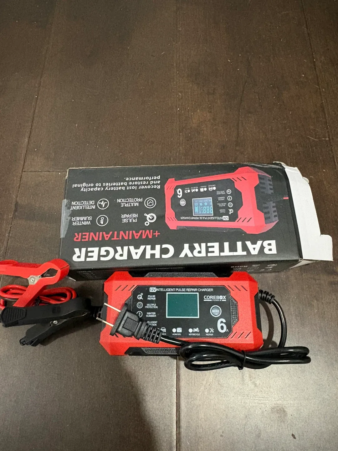 12v battery maintainer for cars ,trucks , motorcycles, image indicator(2)