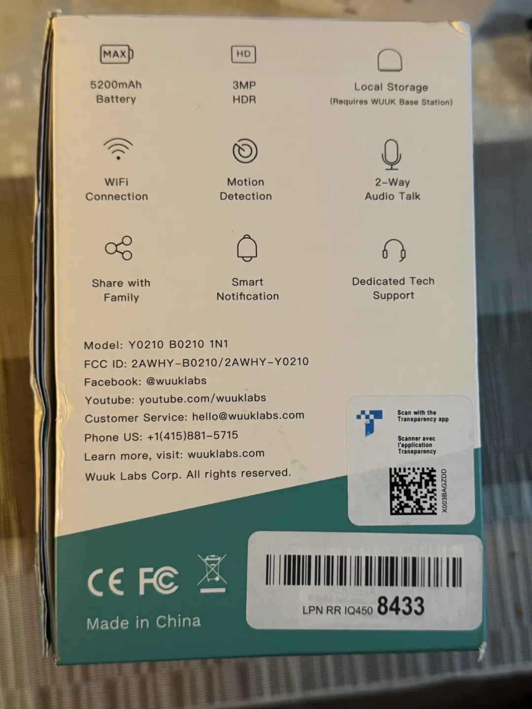 WUUK Smart Doorbell Pro Kit - Easy Home Security image indicator(3)