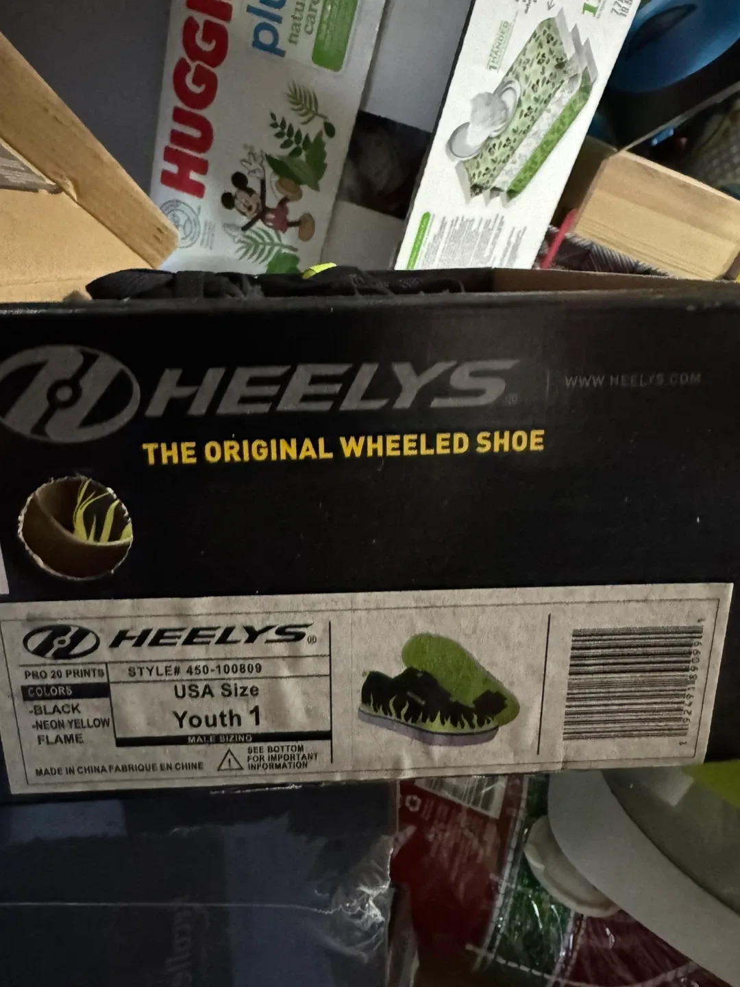 Heelys Wheeled Shoes - Youth Size 1