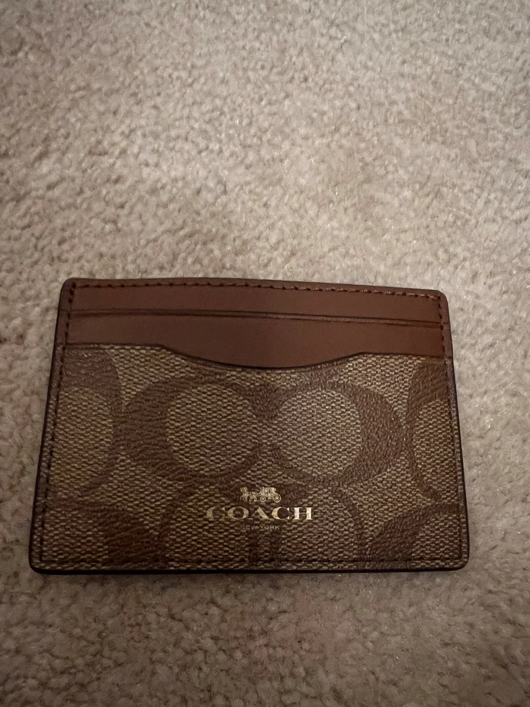New Coach Card Holder