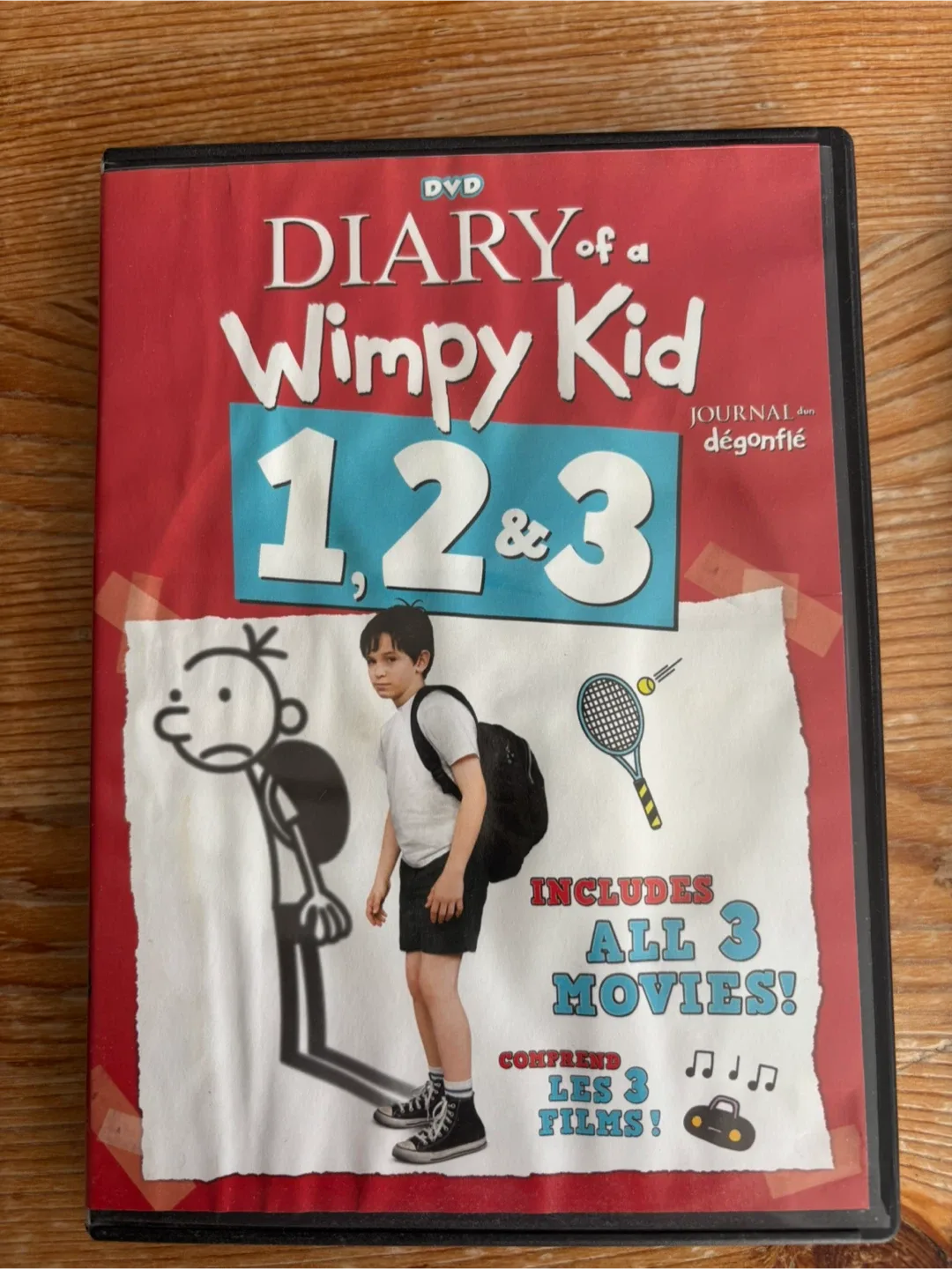 Diary of a Wimpy Kid DVD 1, 2 & 3 thumbnail