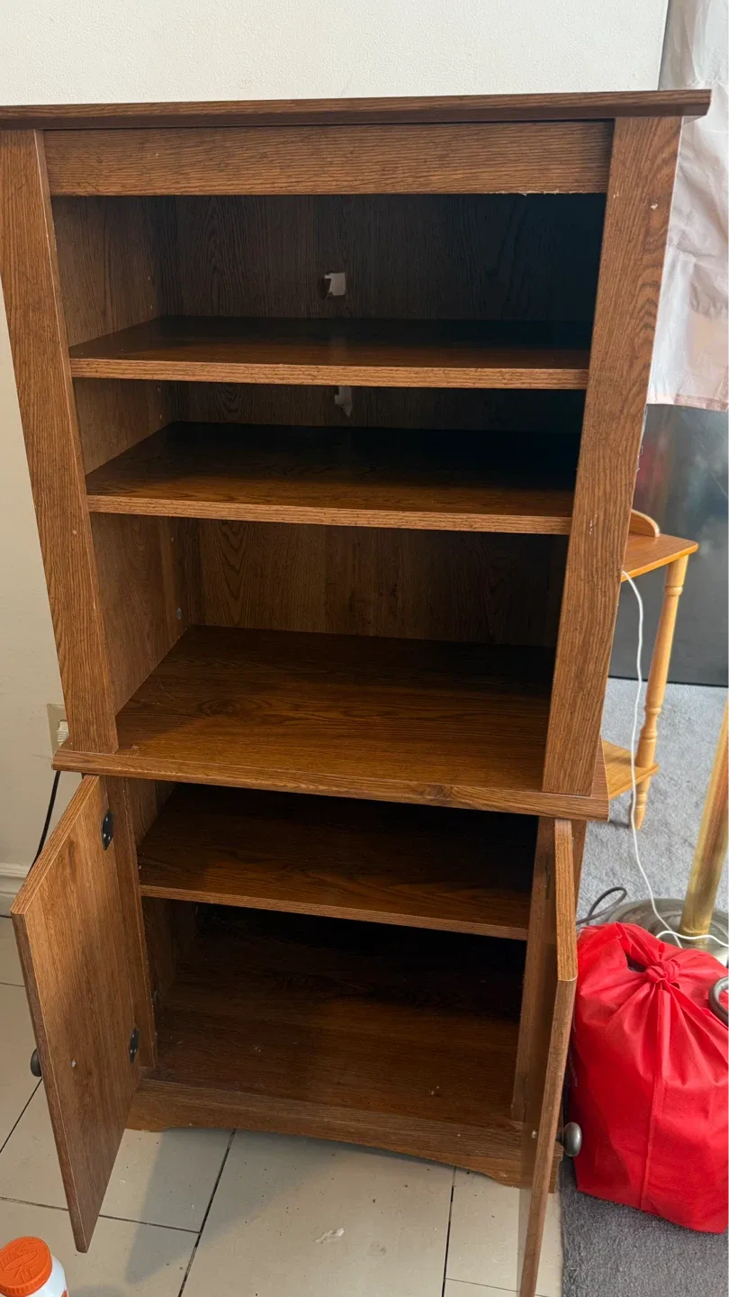 Wood Stand Cabinet image indicator(2)