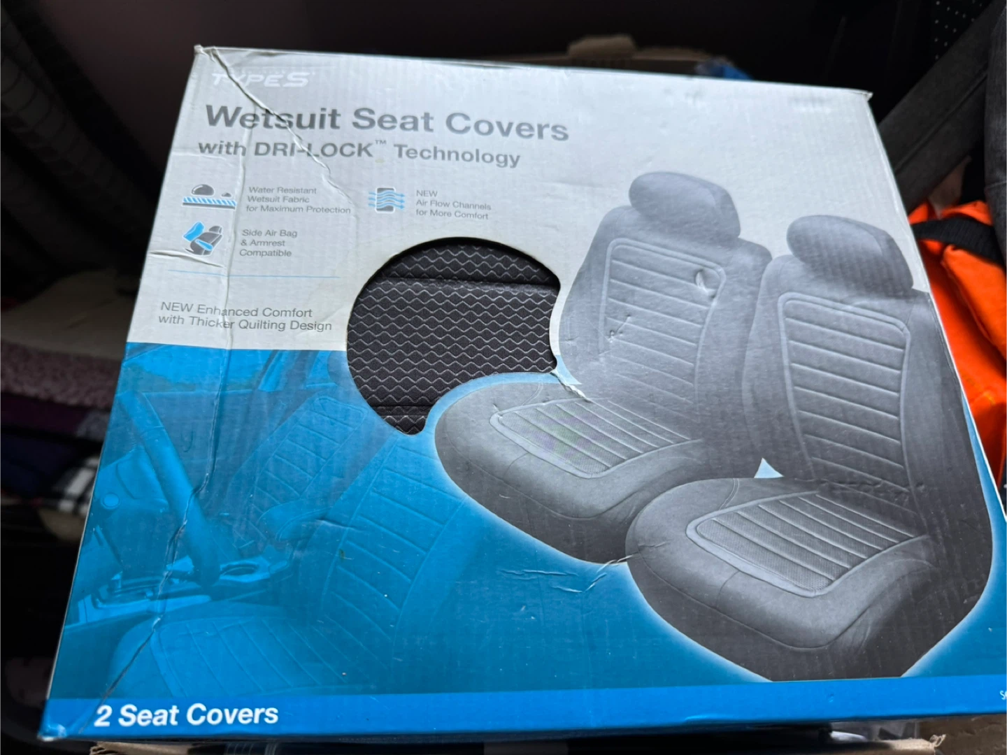 TYPES Wetsuit Seat Covers - 2 Seat Covers