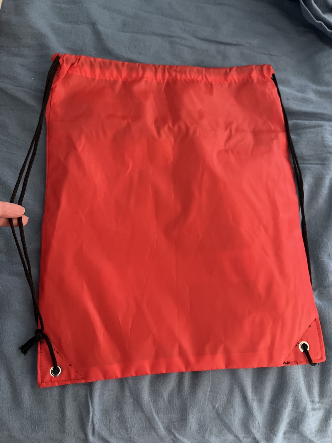 Red Drawstring Bag - Access Storage & Z103.5 - photo 2