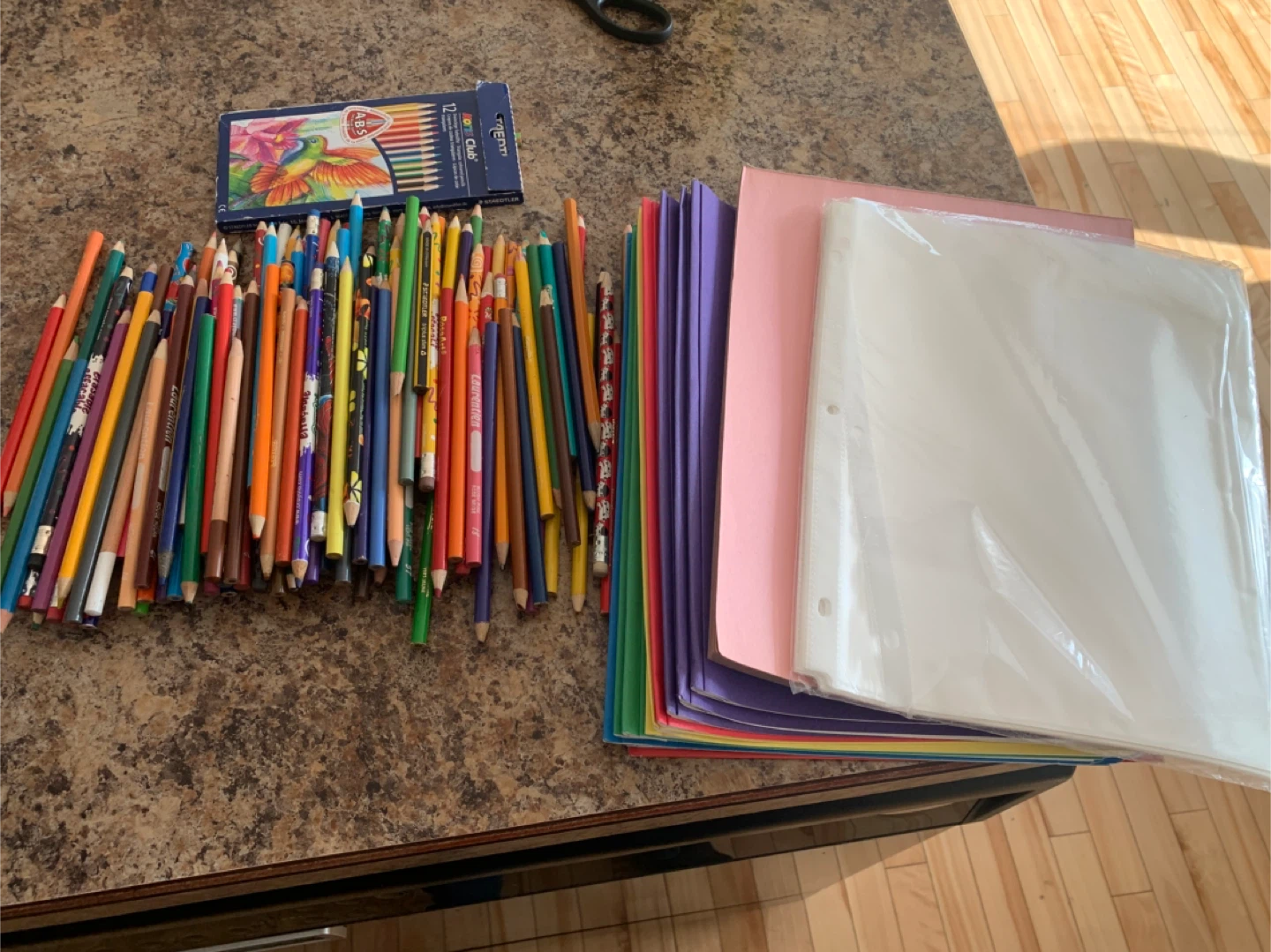School Supplies Bundle - Pencils, Notebooks, Folders
