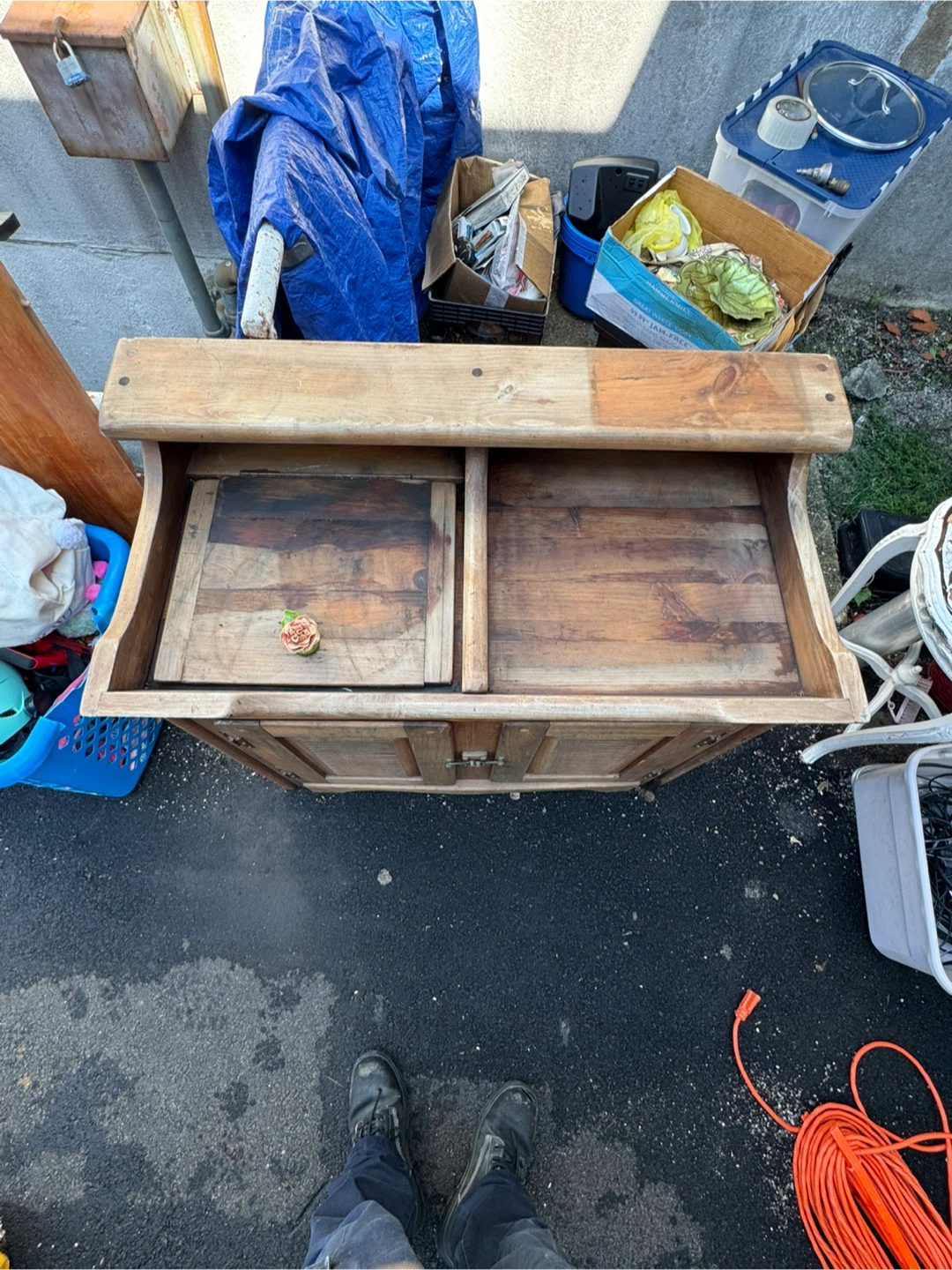 Vintage Wooden Cabinet - photo 2
