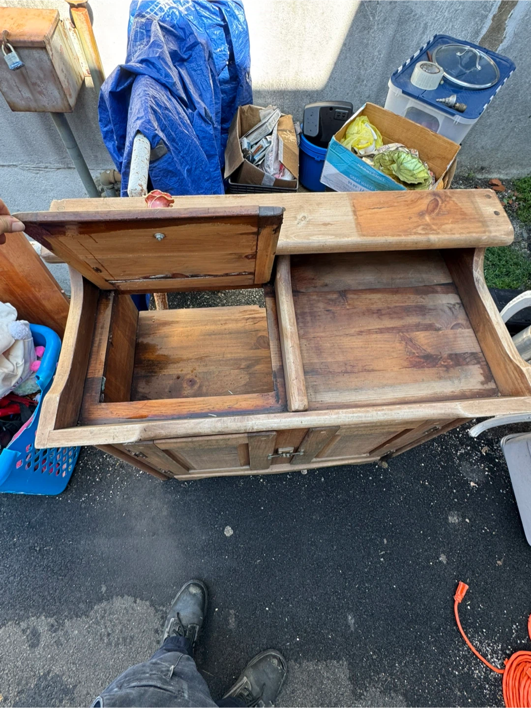 Vintage Wooden Cabinet - photo 3