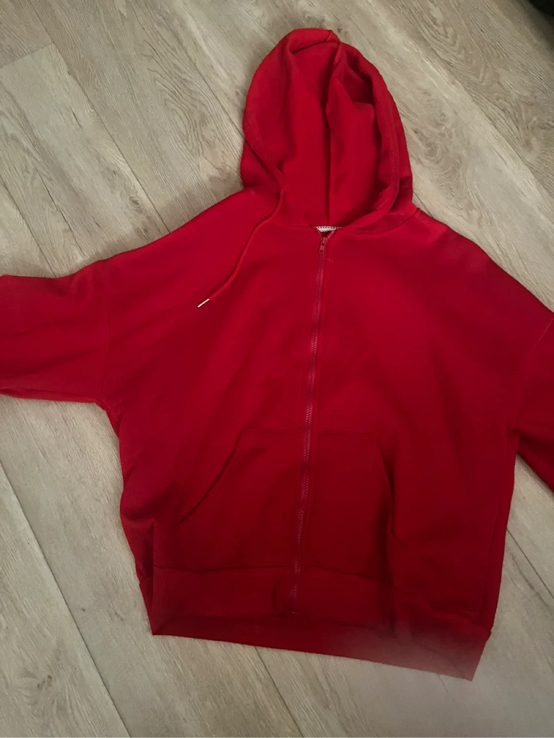 Red Zip-Up Hoodie thumbnail