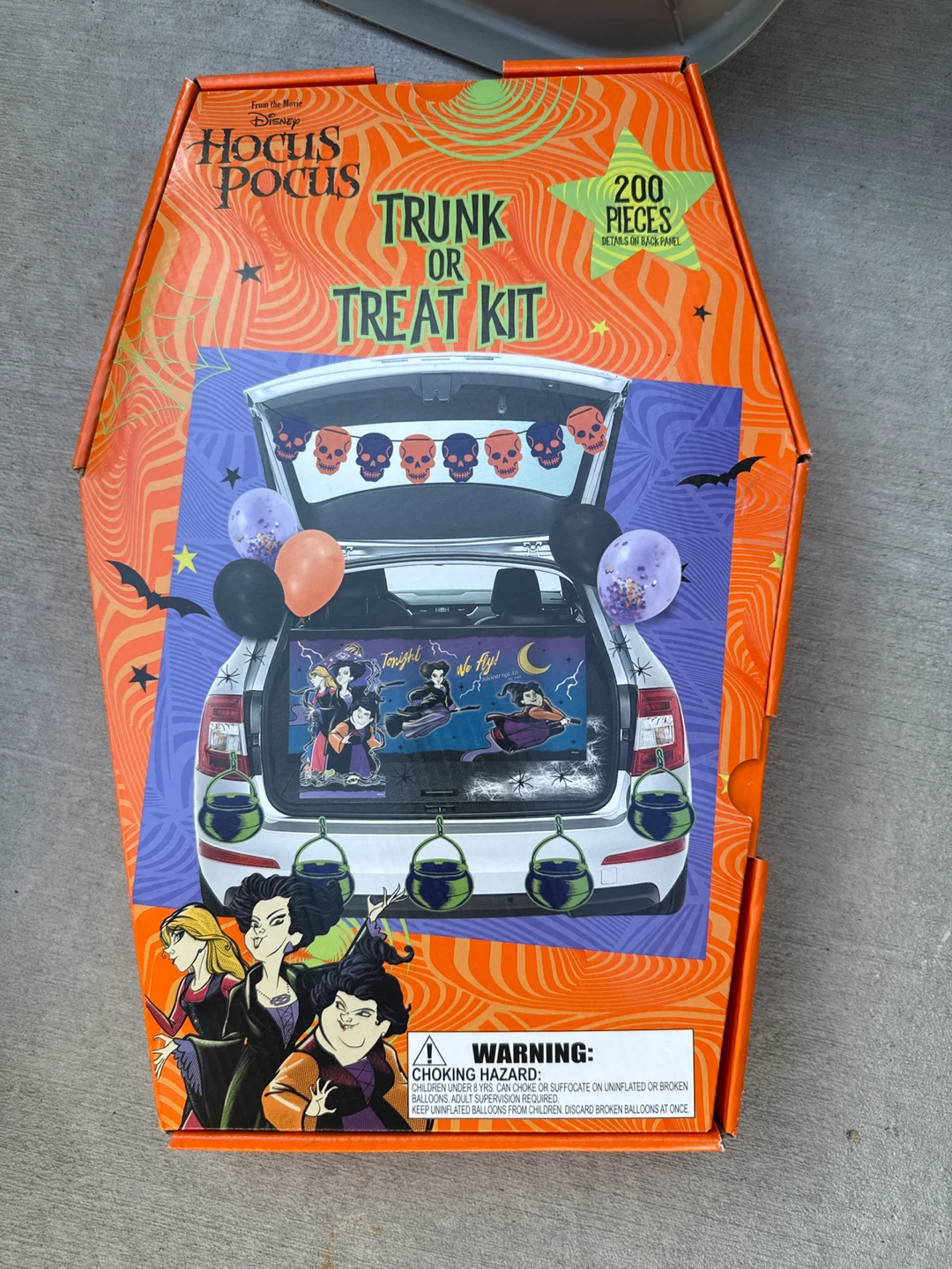 Disney Hocus Pocus Trunk or Treat Kit - New