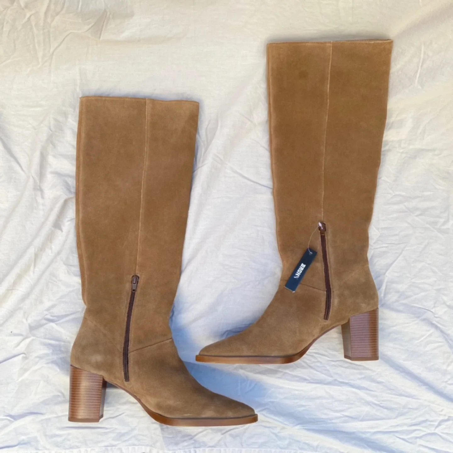 NWT - Bronx Suede Knee High Boots image indicator(8)