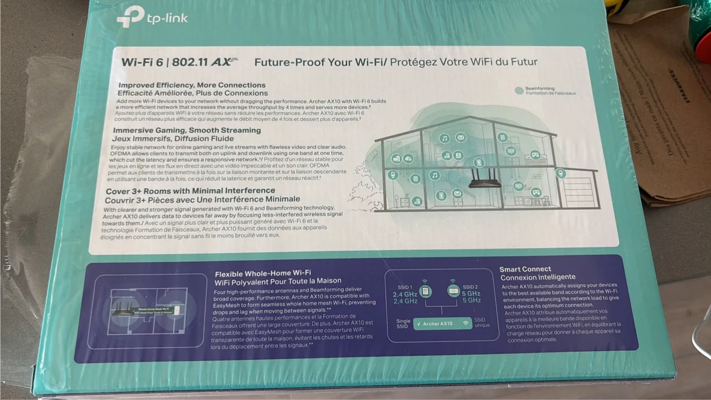 TP-Link Archer AX10 AX1500 WiFi 6 Router - New image indicator(2)