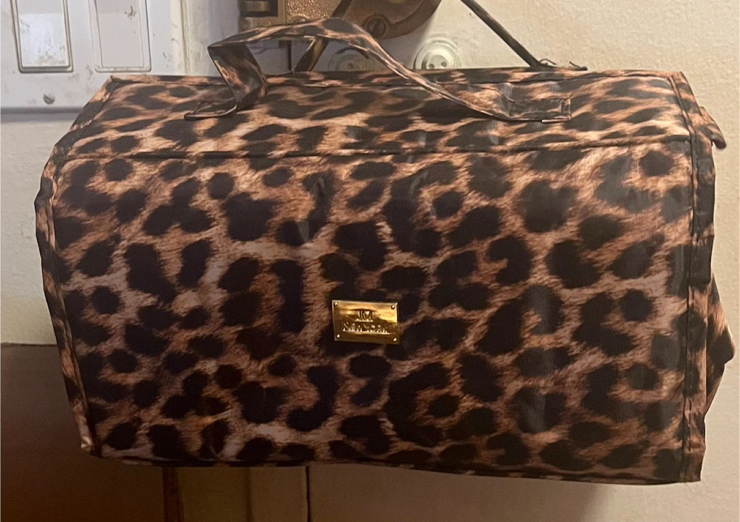 Leopard Print Travel Toiletry Bag - photo 2