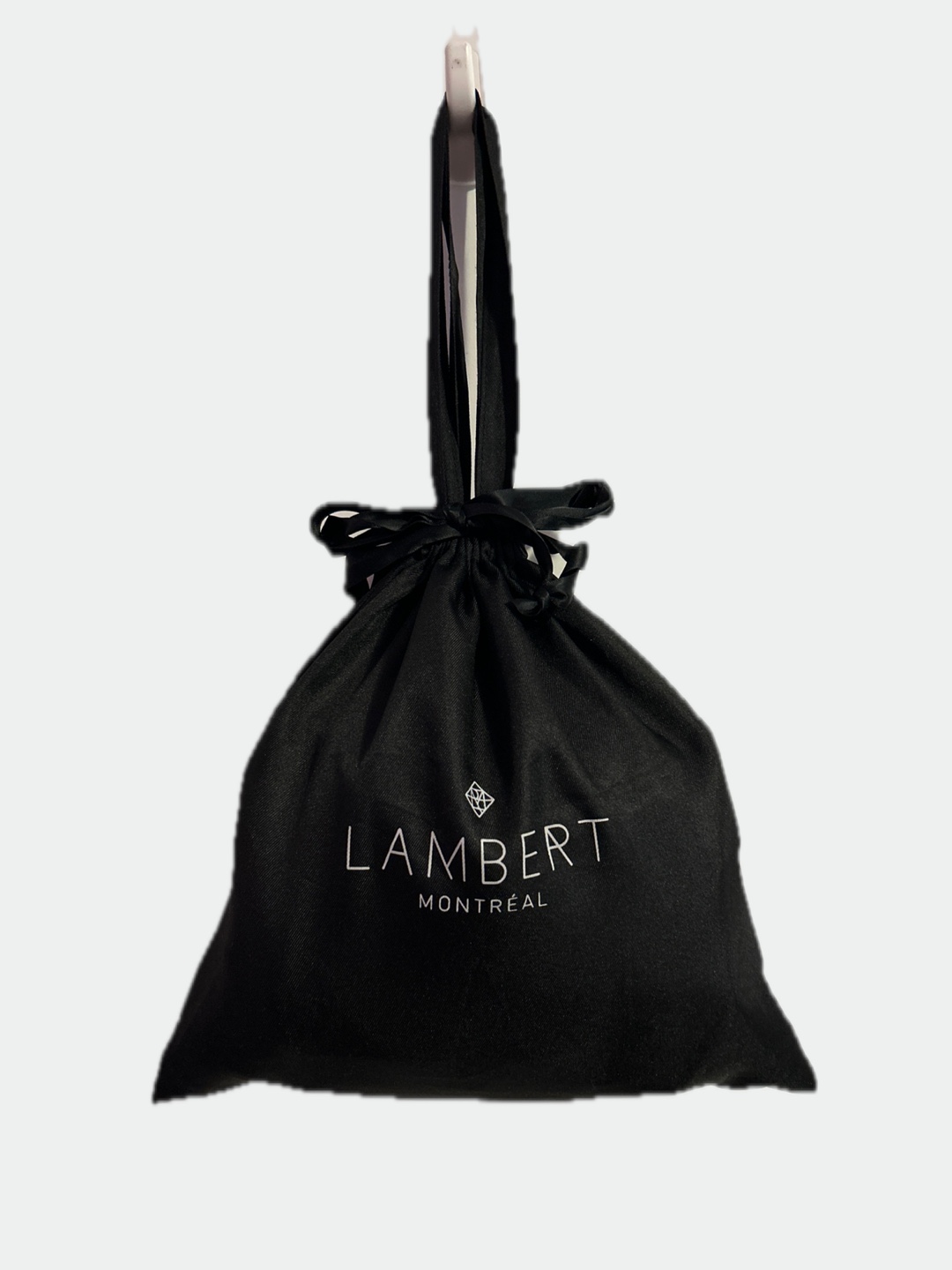 Lambert Montreal Black Cross Body Belt Bag