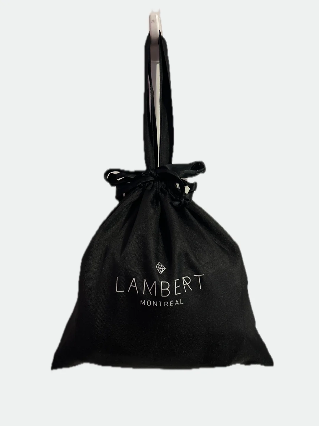 Lambert Montreal Black Cross Body Belt Bag