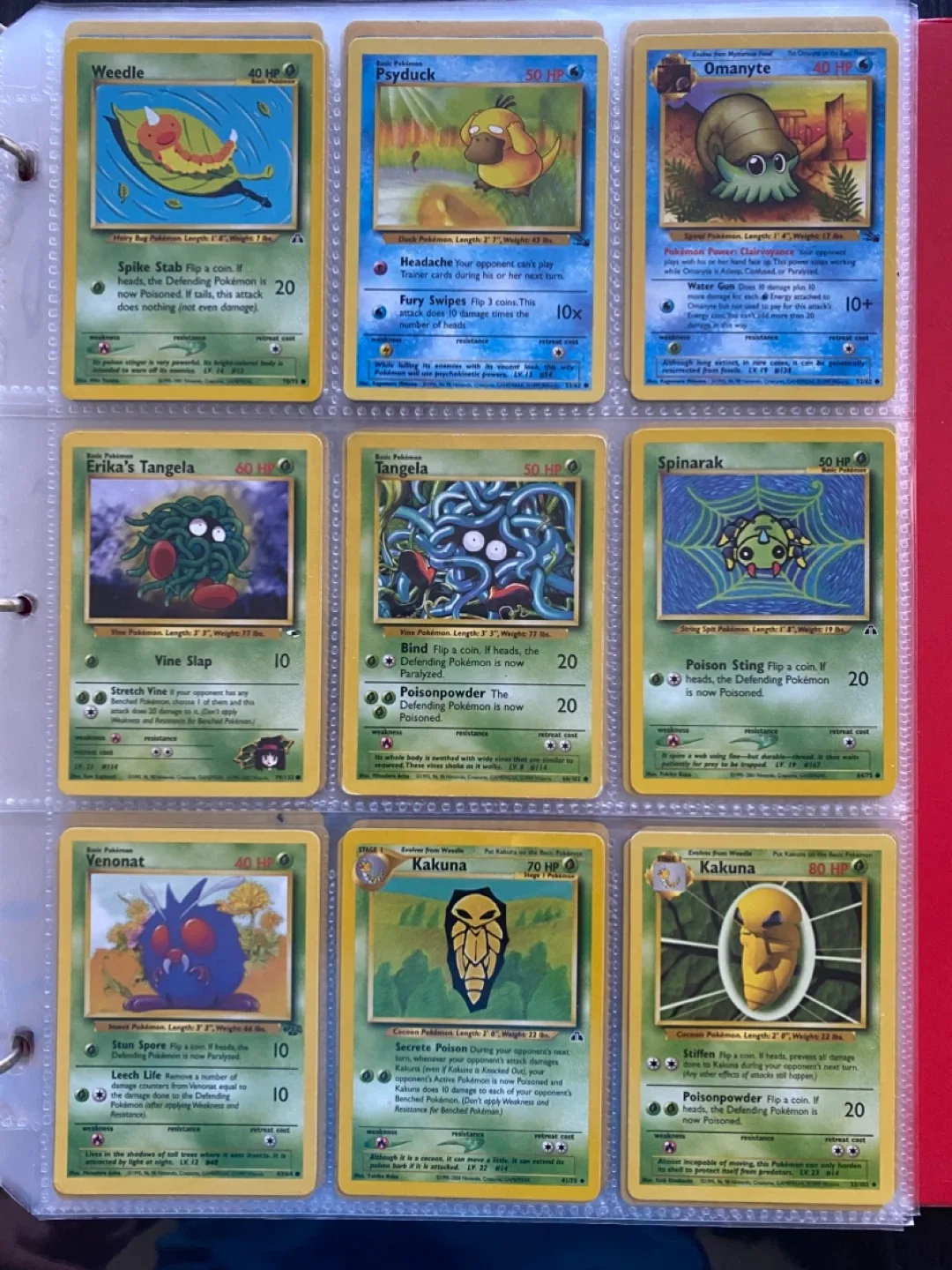 Vintage Pokémon Cards Lot wotc era 2 image indicator(5)