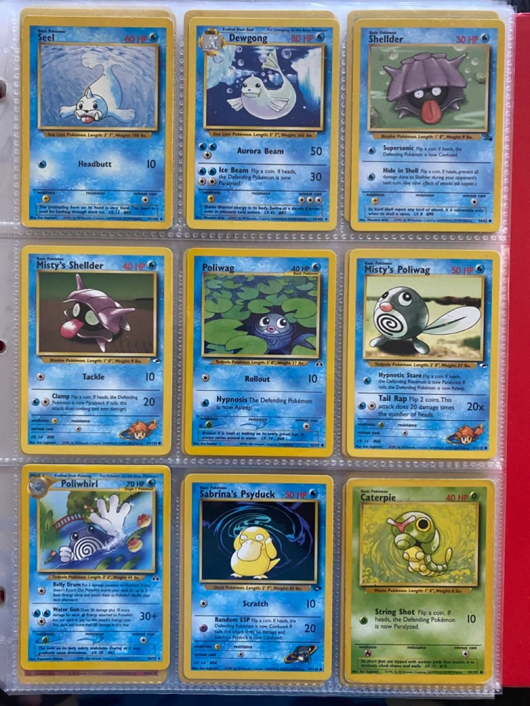 Vintage Pokémon Cards Lot wotc era 2 image indicator(8)