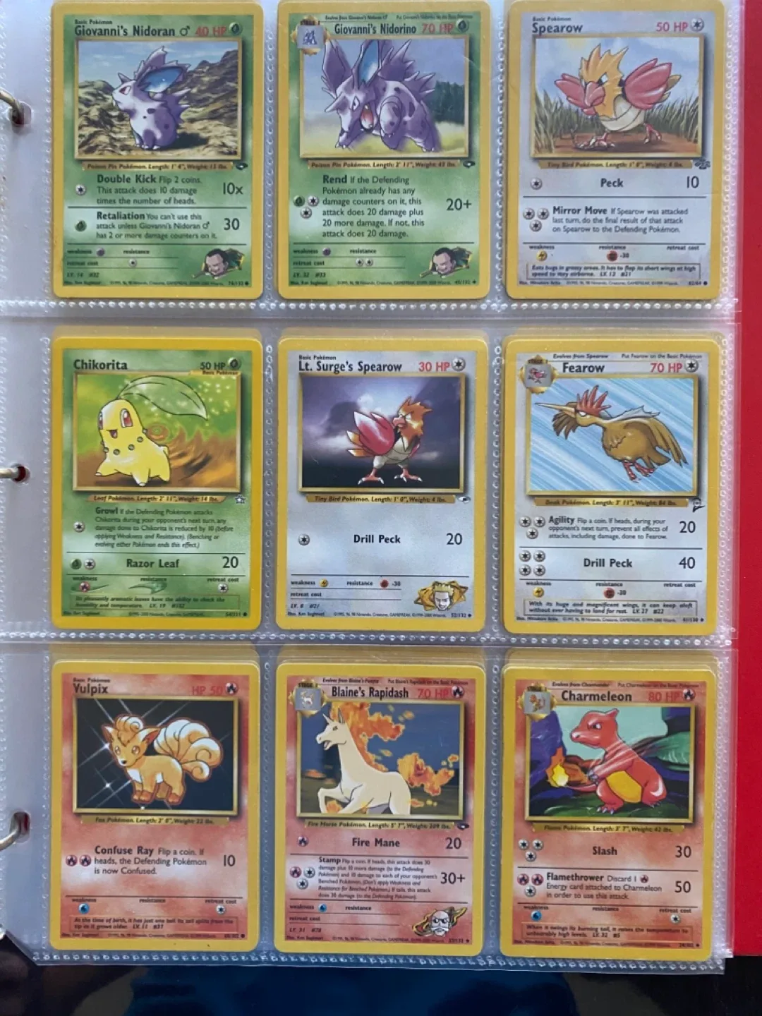 Vintage Pokémon Cards Lot wotc era 2 image indicator(10)
