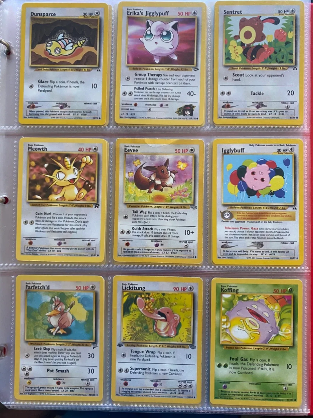 Vintage Pokémon Cards set 3 image indicator(3)