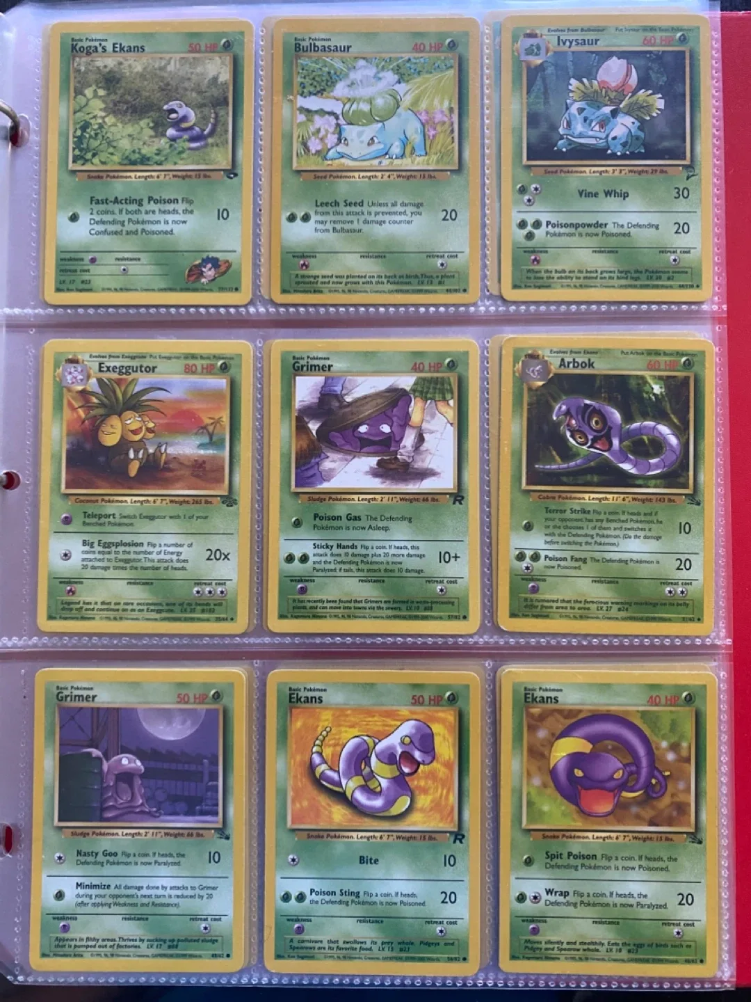 Vintage Pokémon Cards set 3 image indicator(5)