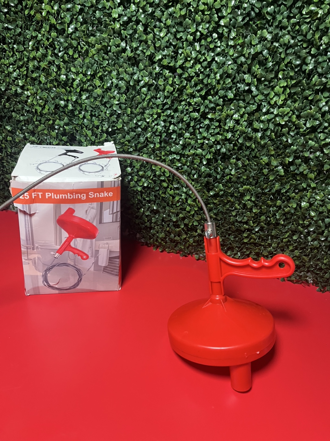 25 FT Plumbing Snake with Steel Cable - photo 5