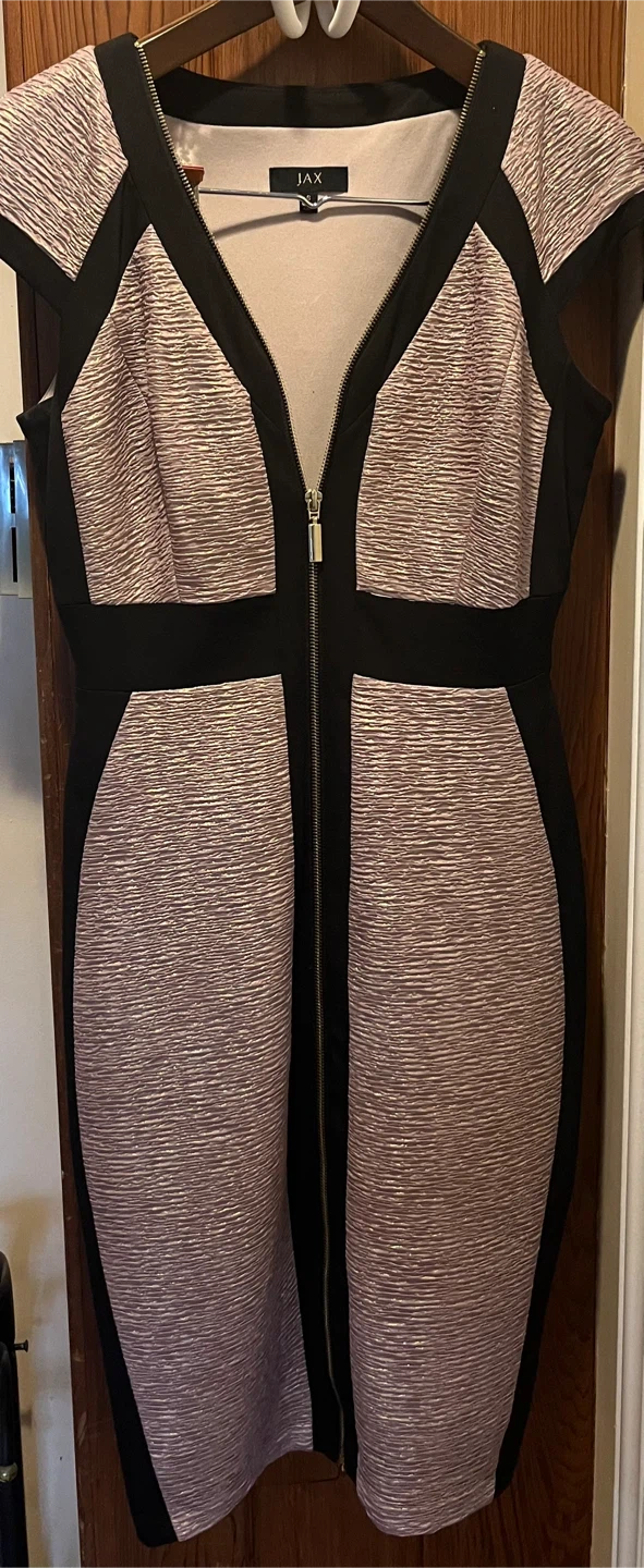 Black & Gold Dress - Size 6