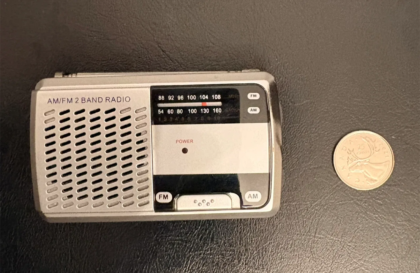 AM/FM 2 Band Radio with Manual image indicator(7)