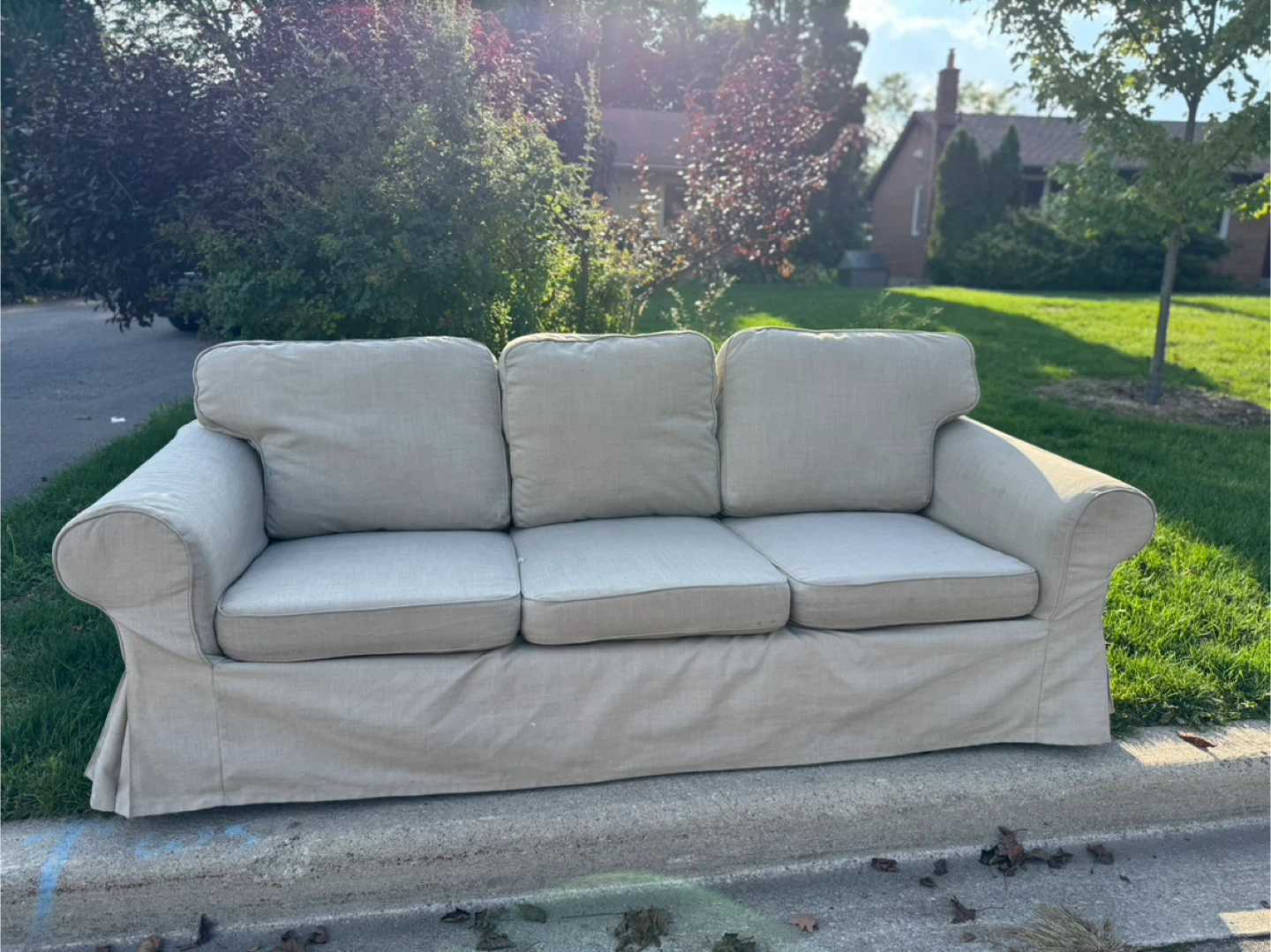 BASE ONLY!!  IKEA UPPLAND Sofa , beige