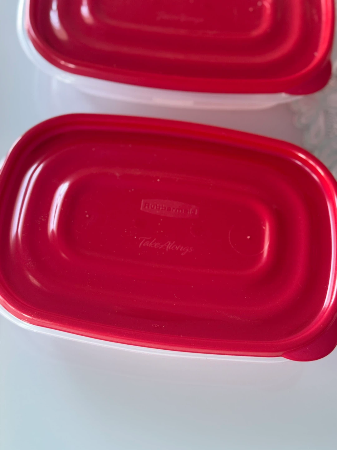 Rubbermaid TakeAlongs Containers with Red Lids - photo 5