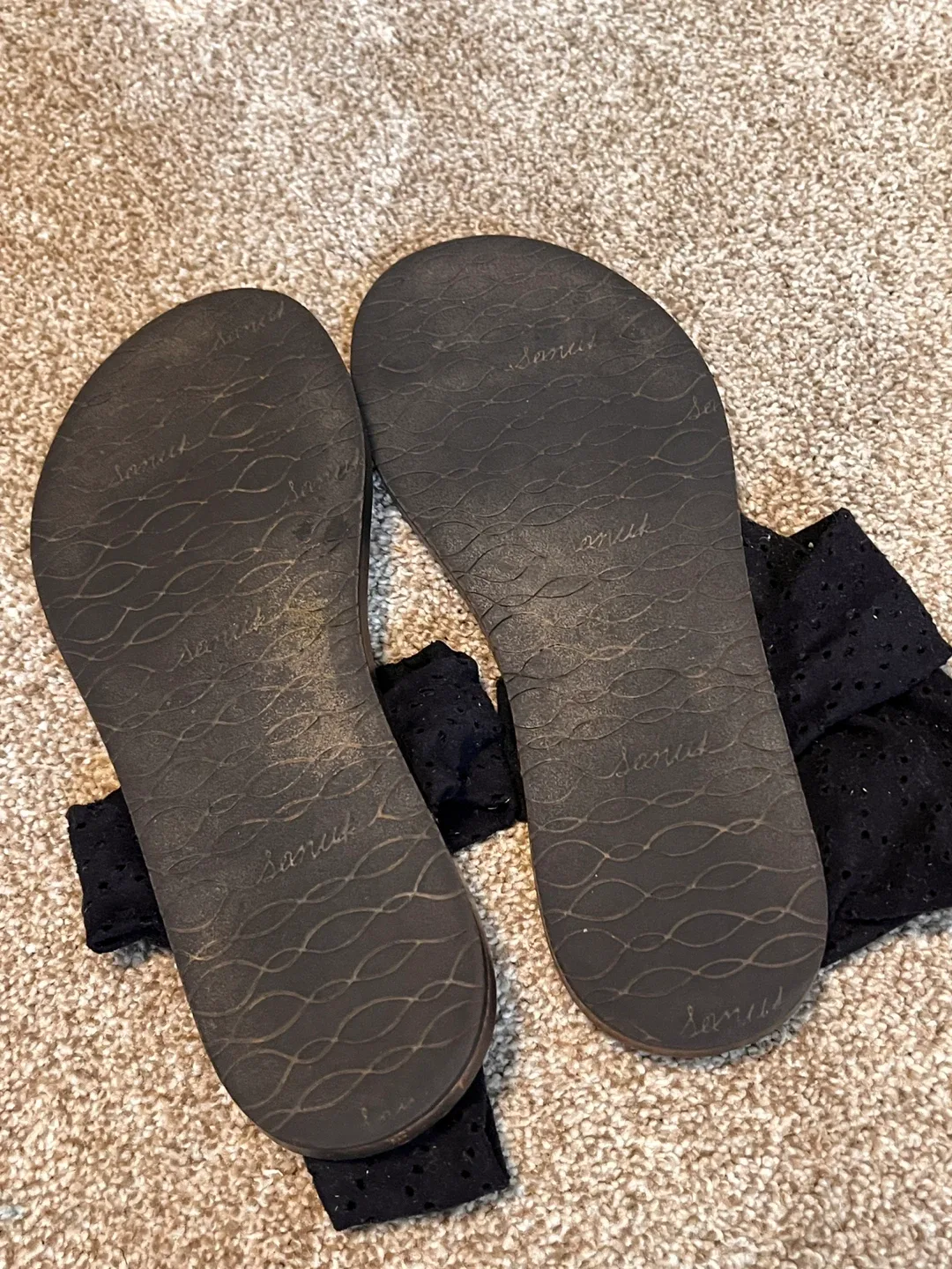 Sanuk Black Sandals image indicator(3)