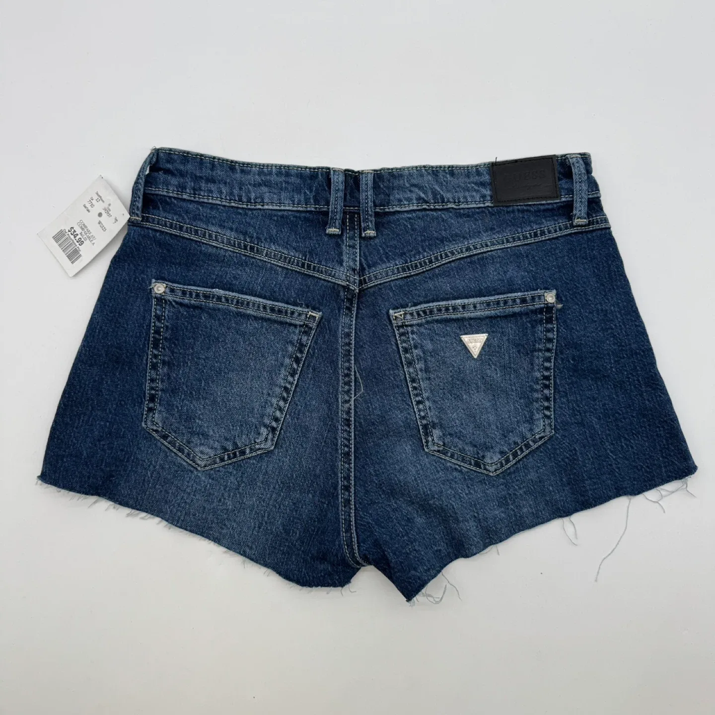 GUESS Women's Jean Shorts 27 RawHem New image indicator(2)