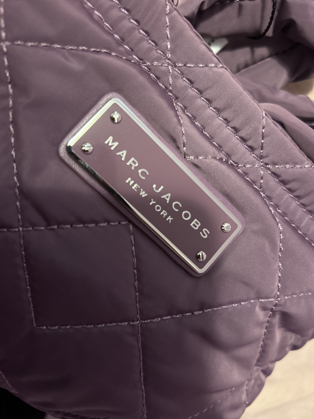Marc Jacobs Quilted Purple Shoulder Bag - New - photo 2
