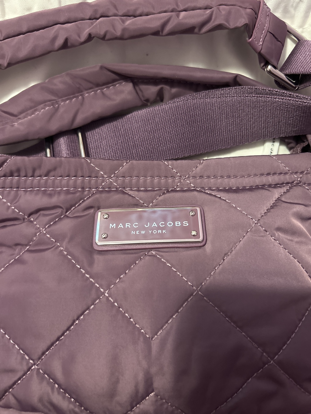 Marc Jacobs Quilted Purple Shoulder Bag - New - photo 4