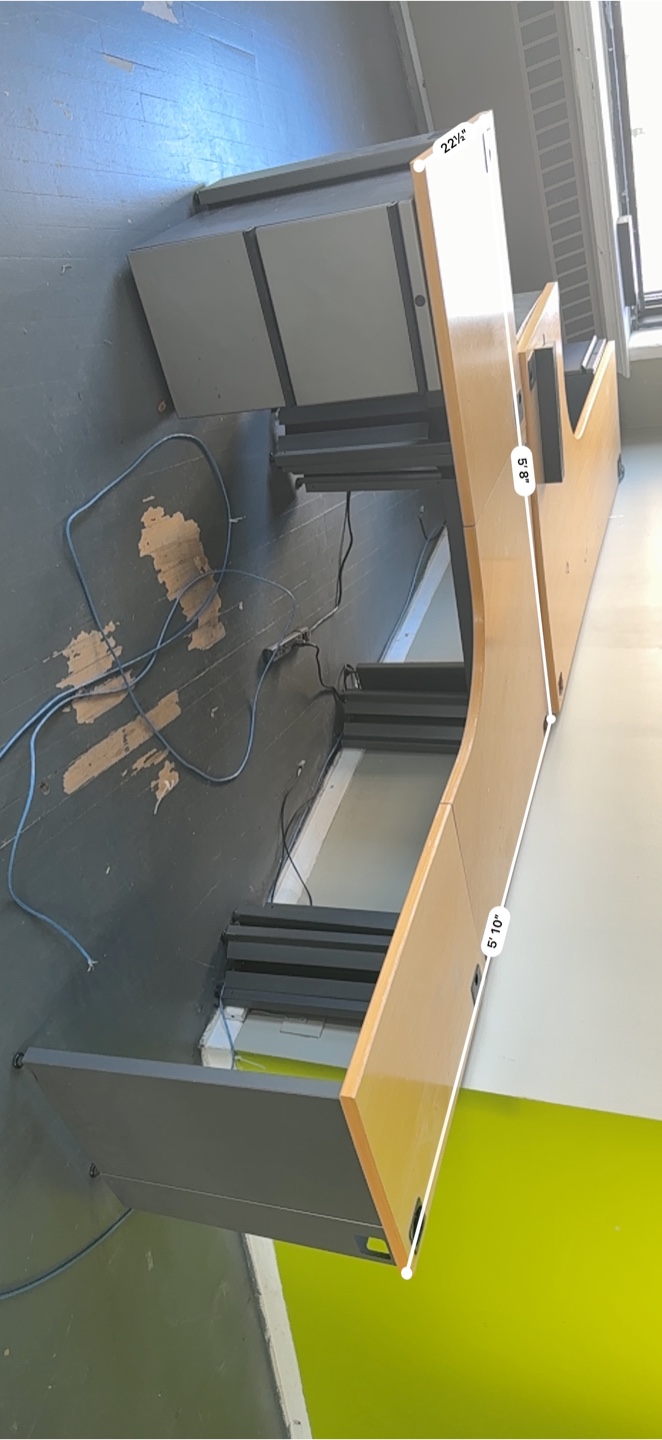 L-Shaped Office Desk with Drawers - photo 3