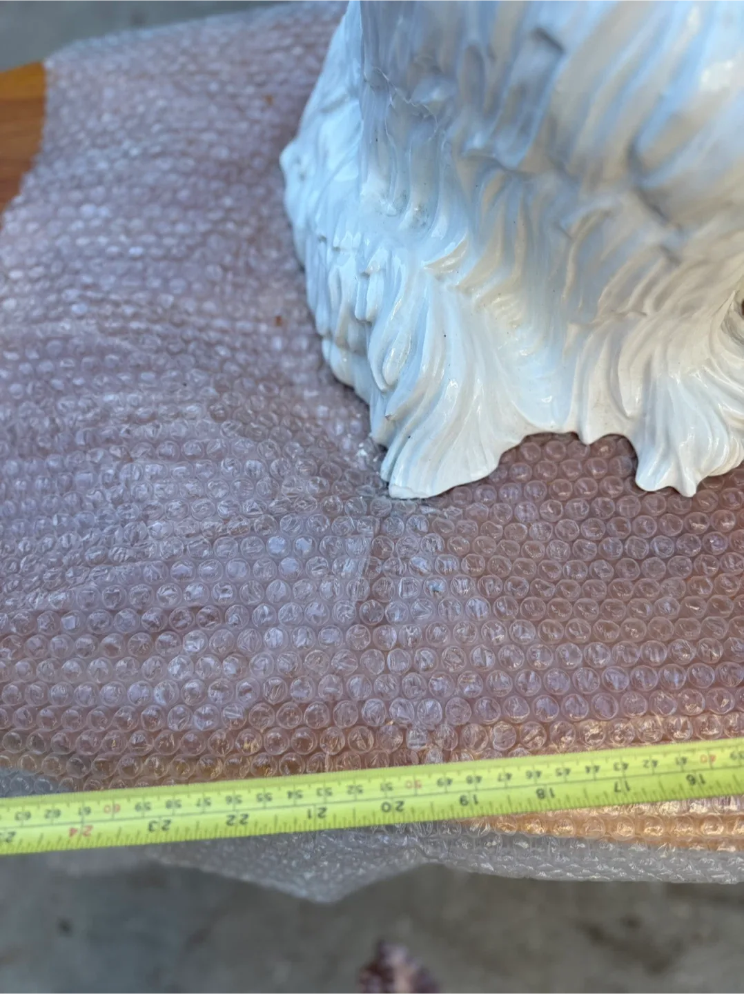 Life size Italian ceramic dog statue image indicator(7)