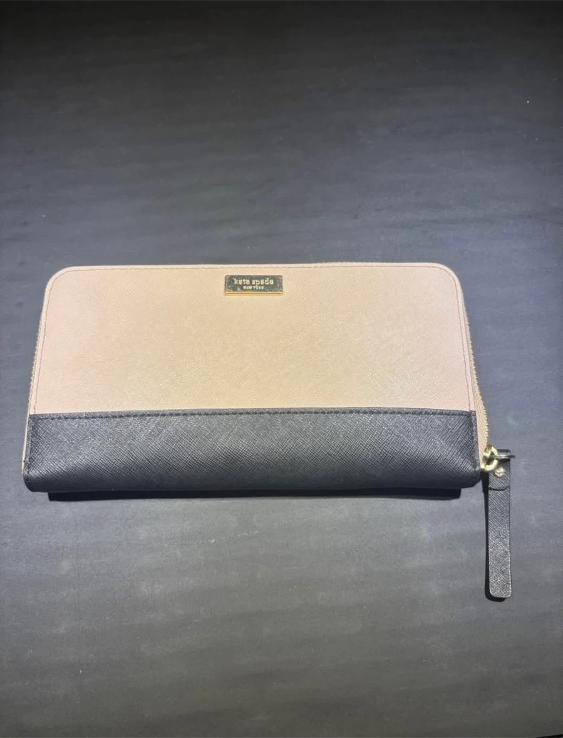 Kate Spade Bi-Color Zip Around Wallet