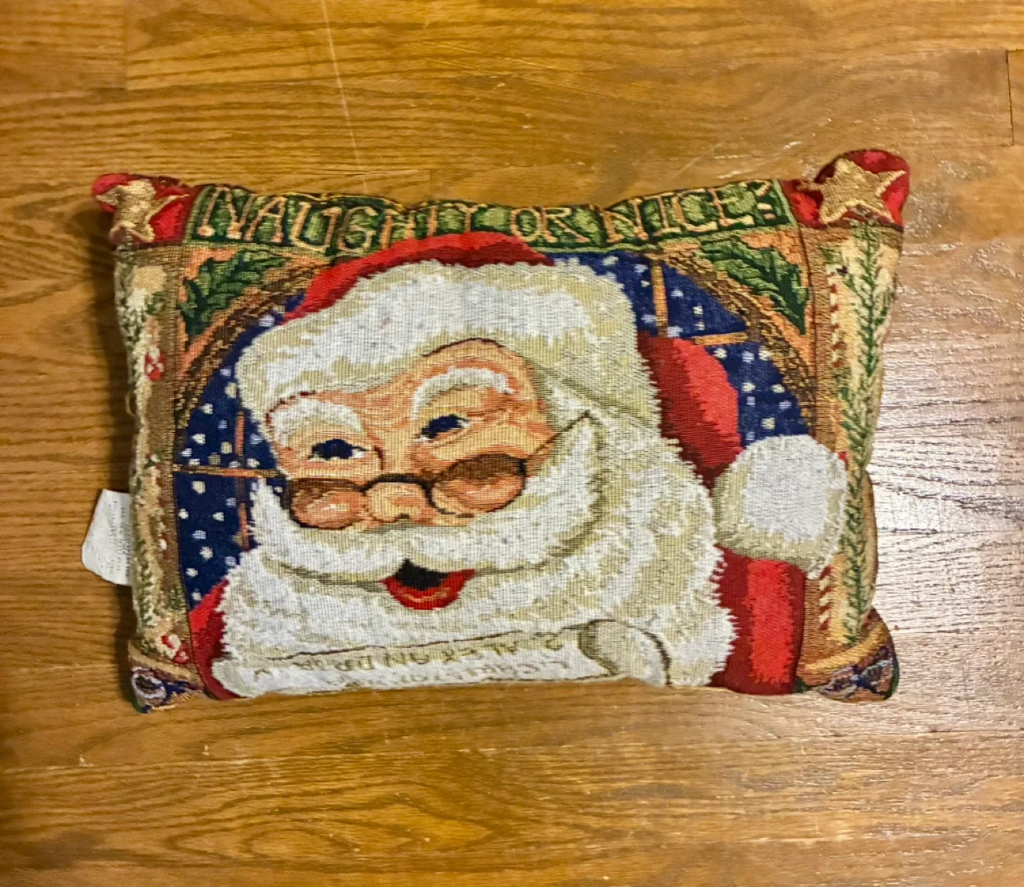 Santa Pillow - Naughty or Nice thumbnail