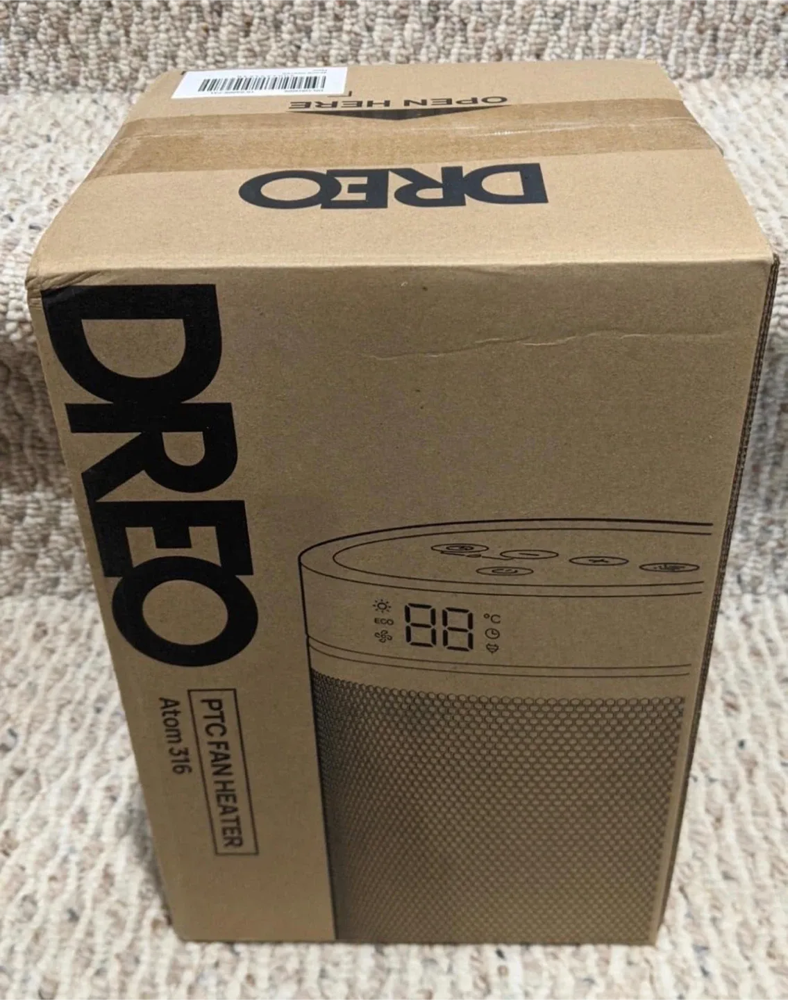 Dreo Atom 316 PTC Fan Heater - New! image indicator(2)